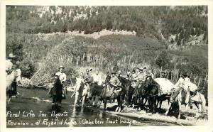 Antonio Texas 1940s Ruybalid Lake Websters Trout Lodge Equestrian 5864