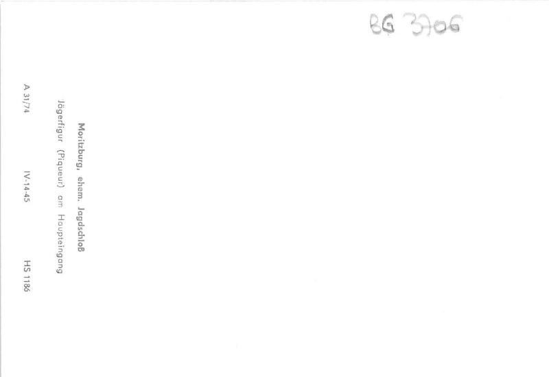 BG3706 moritzburg ehem jagdschloss joderfigur CPSM 15x9.5cm germany