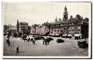 Modern Postcard Lille's main square and & # 39ancienne scholarship