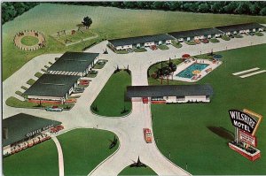 Postcard MOTEL SCENE Oklahoma Cty Oklahoma OK AI8055