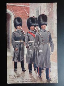 Harry Payne THE SCOTS GUARD, The Officers Visiting Patrol c1914 Pub by R. Tuck