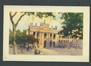 Ca 1915 PPC Vintage Rome Italy Basilica di S Giovanni Mint