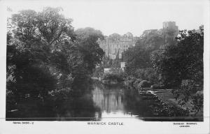 uk18547 warwick castle real photo uk