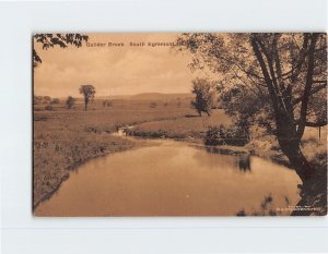 Postcard Guilder Brook South Egremont Massachusetts USA