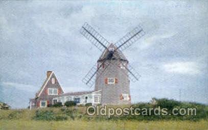 Windmill, Brewster, Cape Cod, Massachusetts, USA Windmill Unused 