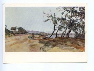 228140 RUSSIA Ivanov Italian landscape old postcard