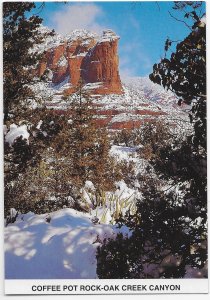 Coffee Pot Rock West Sedona Arizona 4 by 6