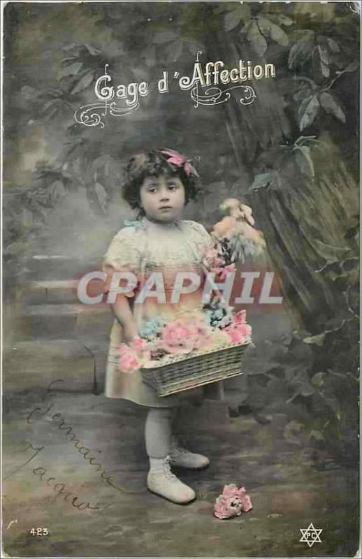  Vintage Postcard Child