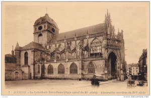 ALENCON, La Cathedrale Notre-Dame, Admirales verrieres du XVI siecle, 10-20s