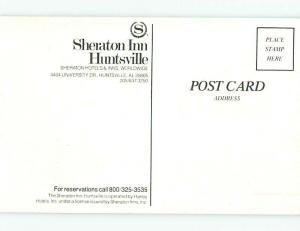 Unused 1980's SHERATON INN MOTEL Huntsville Alabama AL s2479