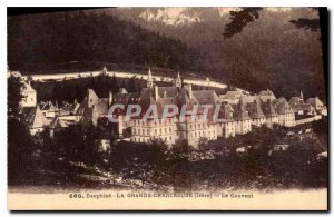 Old Postcard Dauphine Grande Chartreuse monastery The Isere