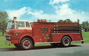 GULPORT, MS Mississippi BOYER PUMPER FIRE TRUCK~Universal Fire Apparatus Co