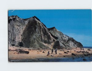 Postcard Aquinnah Cliffs Marthas Vineyard Aquinnah Massachusetts USA