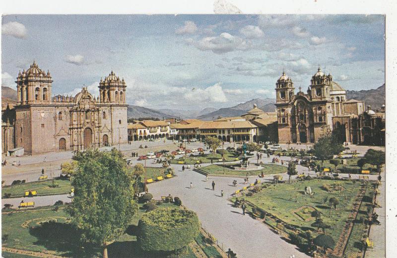 BF26752 plaza de armas main square cuzco peru  france  front/back image