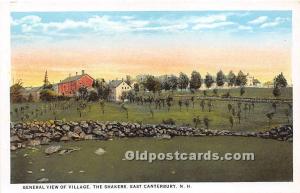 General View of Village Shakers East Canterbury, NH, USA Unused 