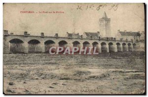 Postcard Old Port Bail The bridge over the river