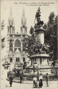 CPA MARSEILLE - L'Église St-vincent (156729)