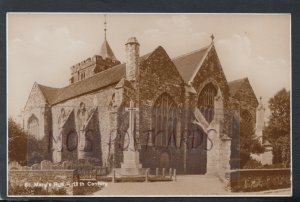 Sussex Postcard - St Mary's Church, Rye - 12th Century   RS17635