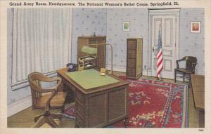 Illinois Springfield Grand Army Room National Woman's Relif Corps Headquarters