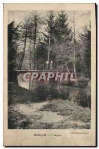 Old Postcard Avliquet the Aurance