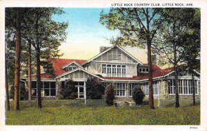 Little Rock Country Club Little Rock Arkansas 1930s postcard