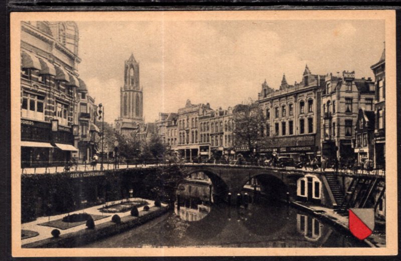 Oudergracht Met Bakkerbrug,Utrecht,Germany BIN