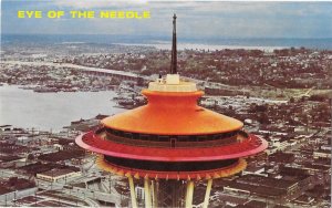 The Eye of the Needle Space Needle overlooking Lake Union Seattle Washington