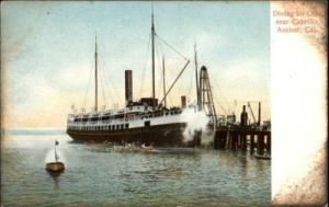 Avalon CA Ship c1910 Postcard