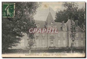 Postcard Old Castle Planchevienne Magny Cours