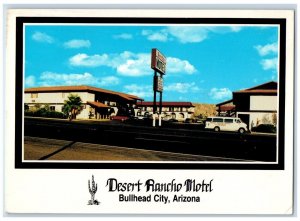 1991 Desert Racho Motel Cars Street View Bullhead City, Phoenix AZ Postcard