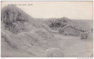 FORESTER, Michigan, PU-1916; Ice Banks