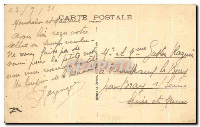 Postcard Old Saint Hilaire Du Harcouet Vue Generale