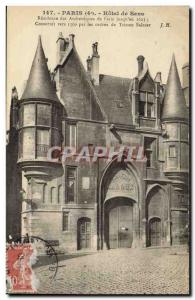 Paris Old Postcard Residence Hotel direction of the archbishops of Paris unti...