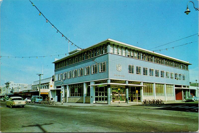 Post Office Masterton Wairarapa NZ New Zealand Postcard D94