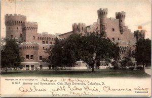 Armory and Gymnasium, Ohio State University Columbus OH c1906 Postcard A69