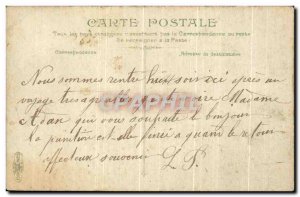 Postcard Old St Aubin The dam and Peter Fish