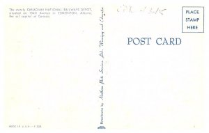 Alberta Edmonton National Railway Depot