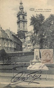 Belgium Mons St. Germain clocktower