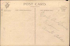 Valentine Cupid Children Boy in Top Hat Ellen Clapsaddle c1910 Postcard