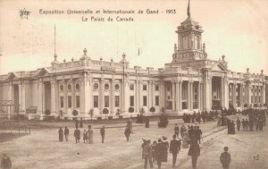 Belgium Ghent Exposition Internationale de Gand Palais Canada Postcard 03.53