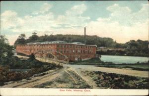 Moosup CT Glen Falls Factory c1910 Postcard