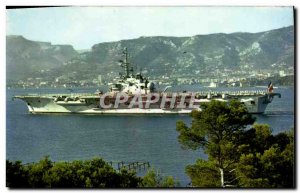 Modern Postcard Bateau Toulon majestic Entree Foch in Toulon harbor Gate had