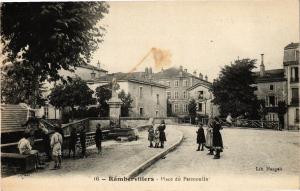 CPA RAMBERVILLERS - Place du Parmoulin (184739)