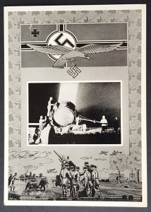 GERMANY THIRD 3rd REICH ORIGINAL POSTCARD UNSERE WEHRMACHT LUFTWAFFE