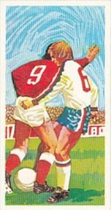 Brooke Bond Trade Card Play Better Soccer No 8 Tackling