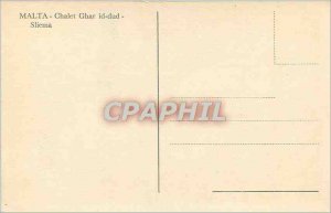 Postcard Modern Malta Sliema Chalet Ghar id dud