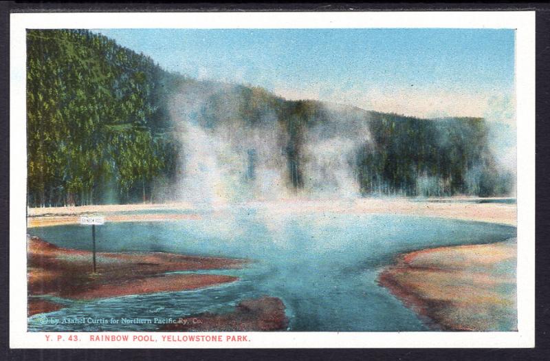 Rainbow Pool,Yellowstone National Park