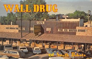 Wall drug South Dakota, USA Drug Store Unused 