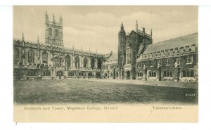 UK - England, Oxford. Magdalen College, Cloisters & Tower