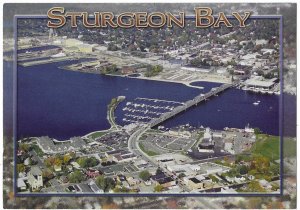 Aerial View Sturgeon Bay Wisconsin 4 by 6